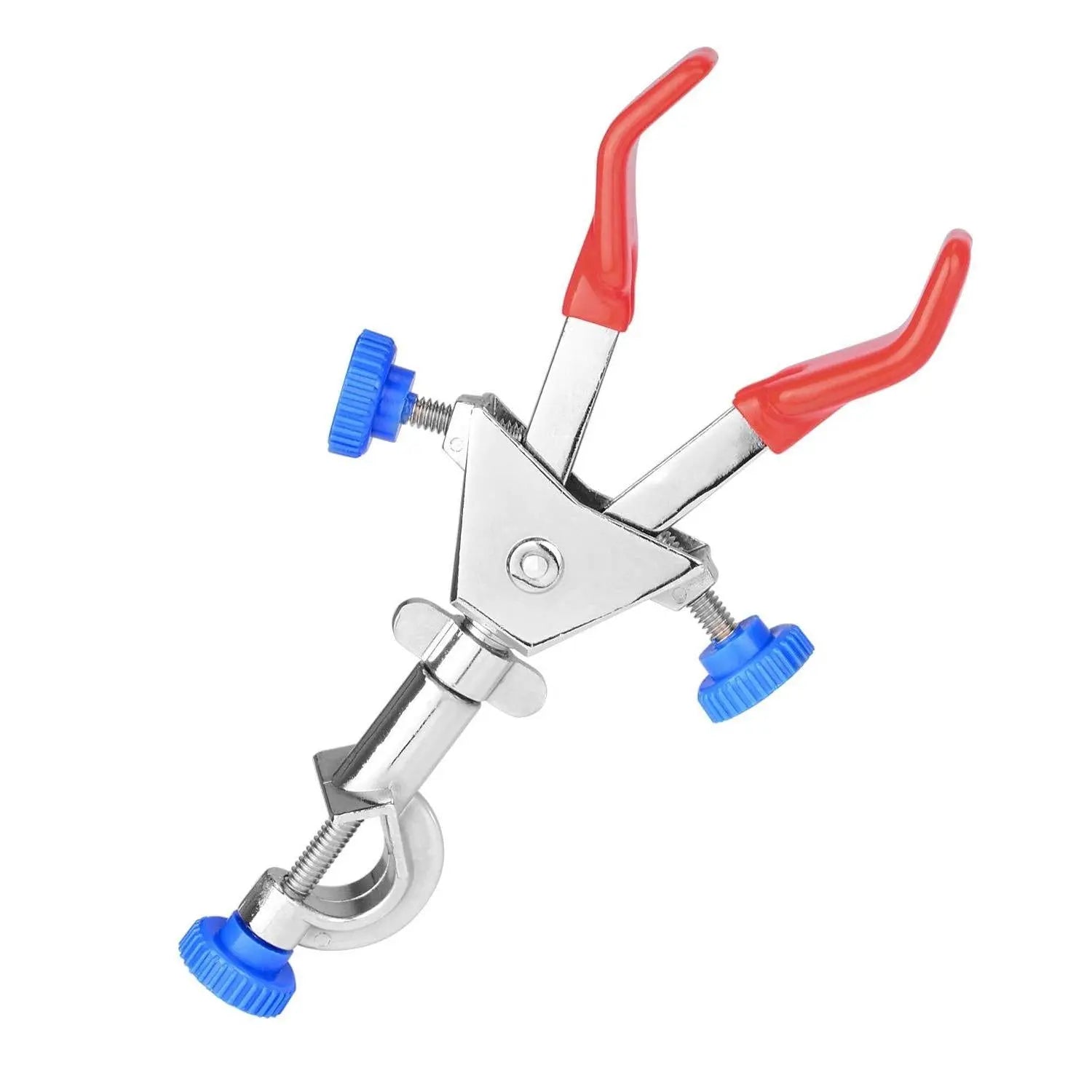 Comprehensive product view and setup components for StonyLab 2-Prong Dual Adjust Swivel Clamp