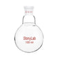 Single Neck Round Bottom Flask, 19/22 Joint, 50-500 ml - StonyLab Flasks - Round Bottom 100-ml