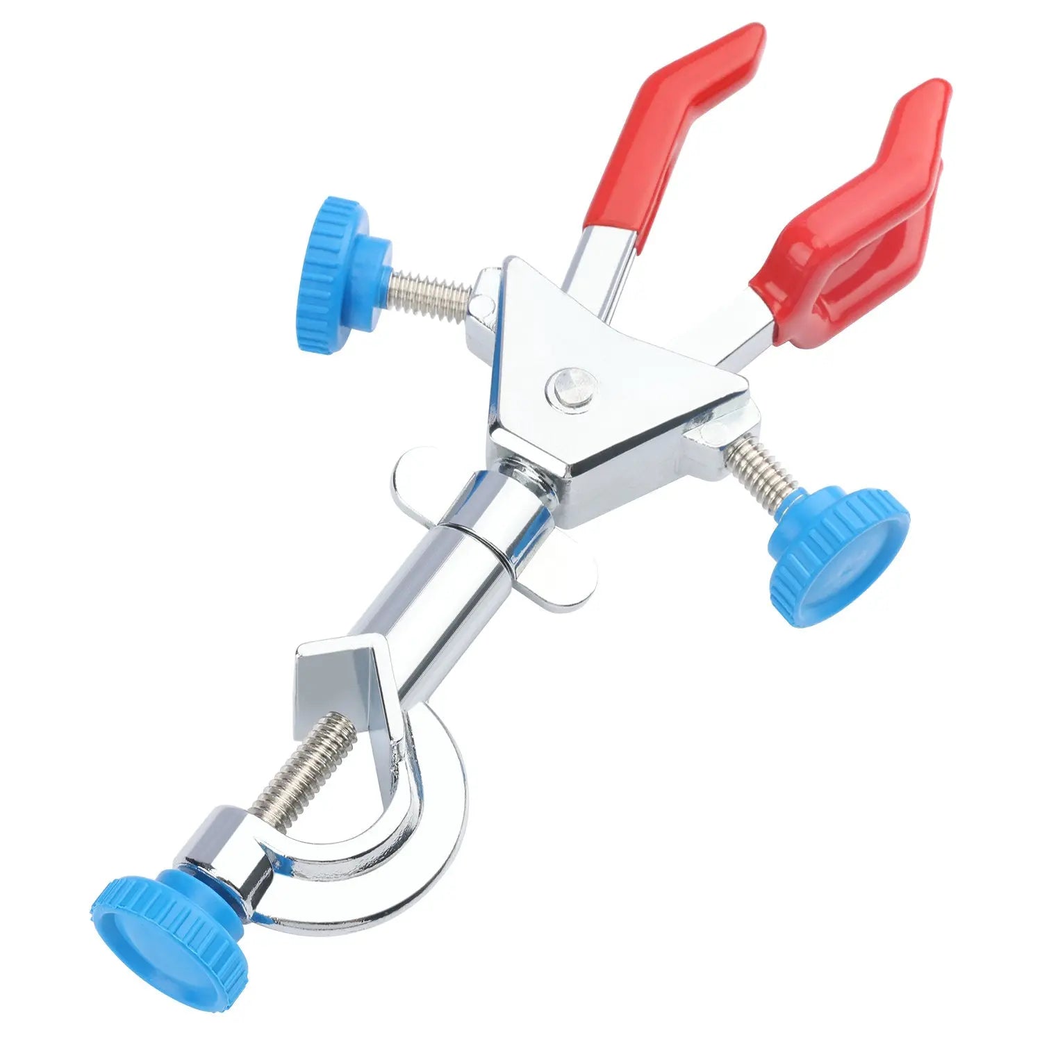 StonyLab 3-Prong Swivel Clamp with Boss Head for professional laboratory applications