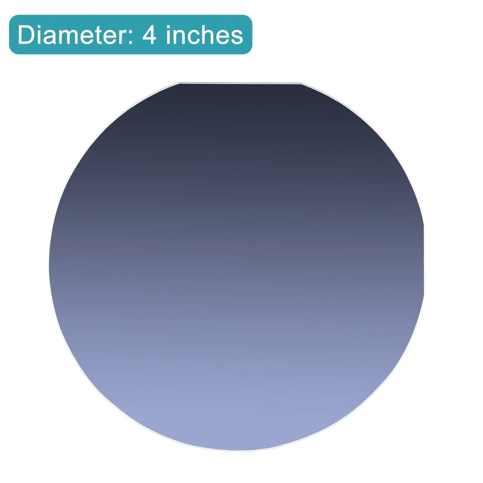 4 Inch Diameter, N-Type, Phosphorus Dopant, 100 Orientation, Single Side Polished