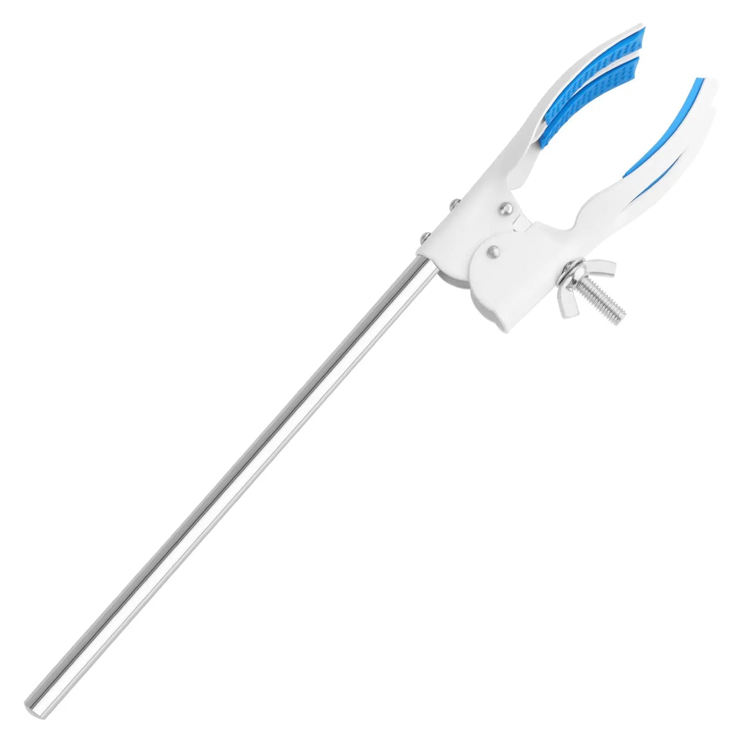 4 Prong Swivel Clamp with Rubber Coated Jaws, Single Adjust Clamps L