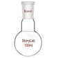 Single Neck Round Bottom Flask with 24/40 Standard Taper Outer Joint, 50-5000 ml - StonyLab Flasks - Round Bottom 100-ml