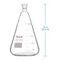 Glass Erlenmeyer Flask with 24/40 Standard Taper Outer Joint,50 ml Flasks - Erlenmeyer 2000-ml