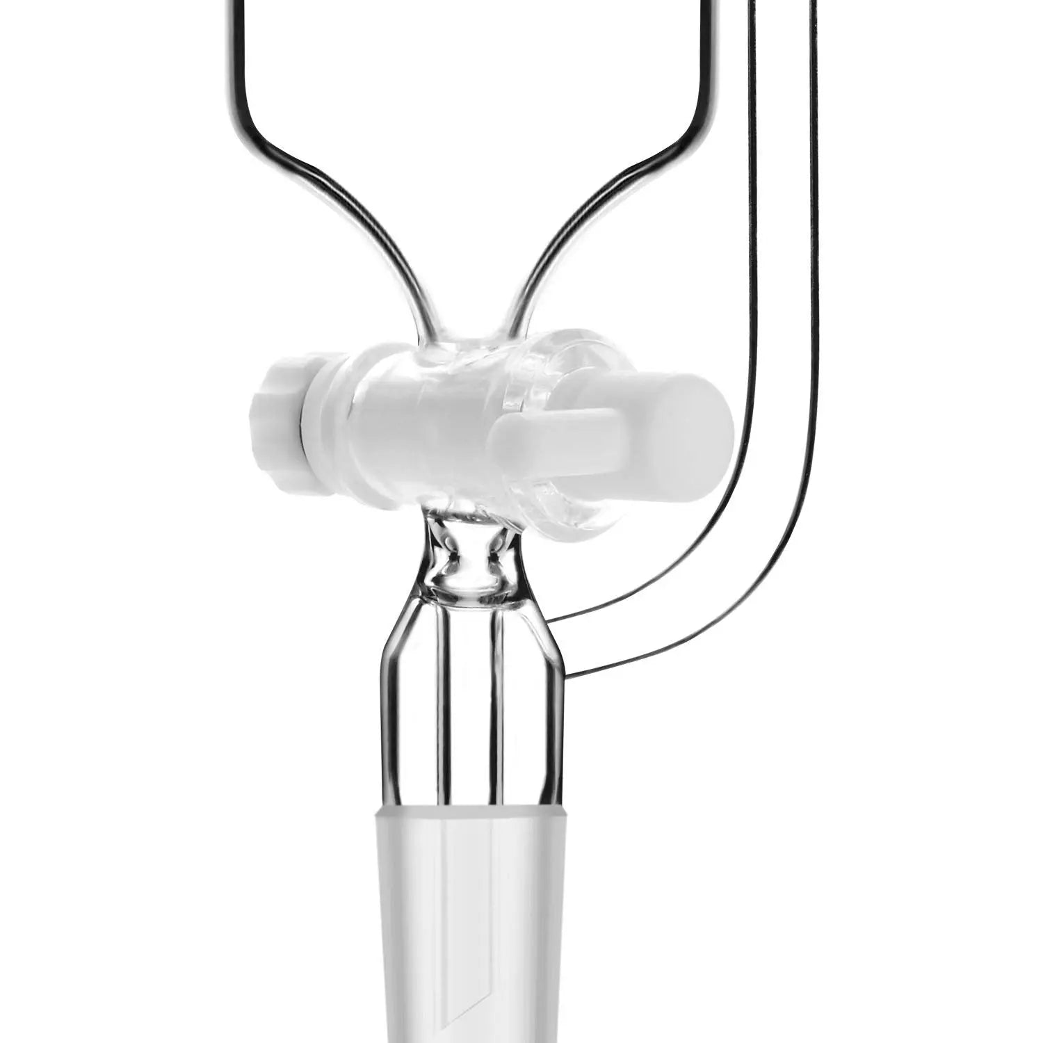 Detailed structural assembly component for StonyLab Pressure Equalizing Addition Funnel