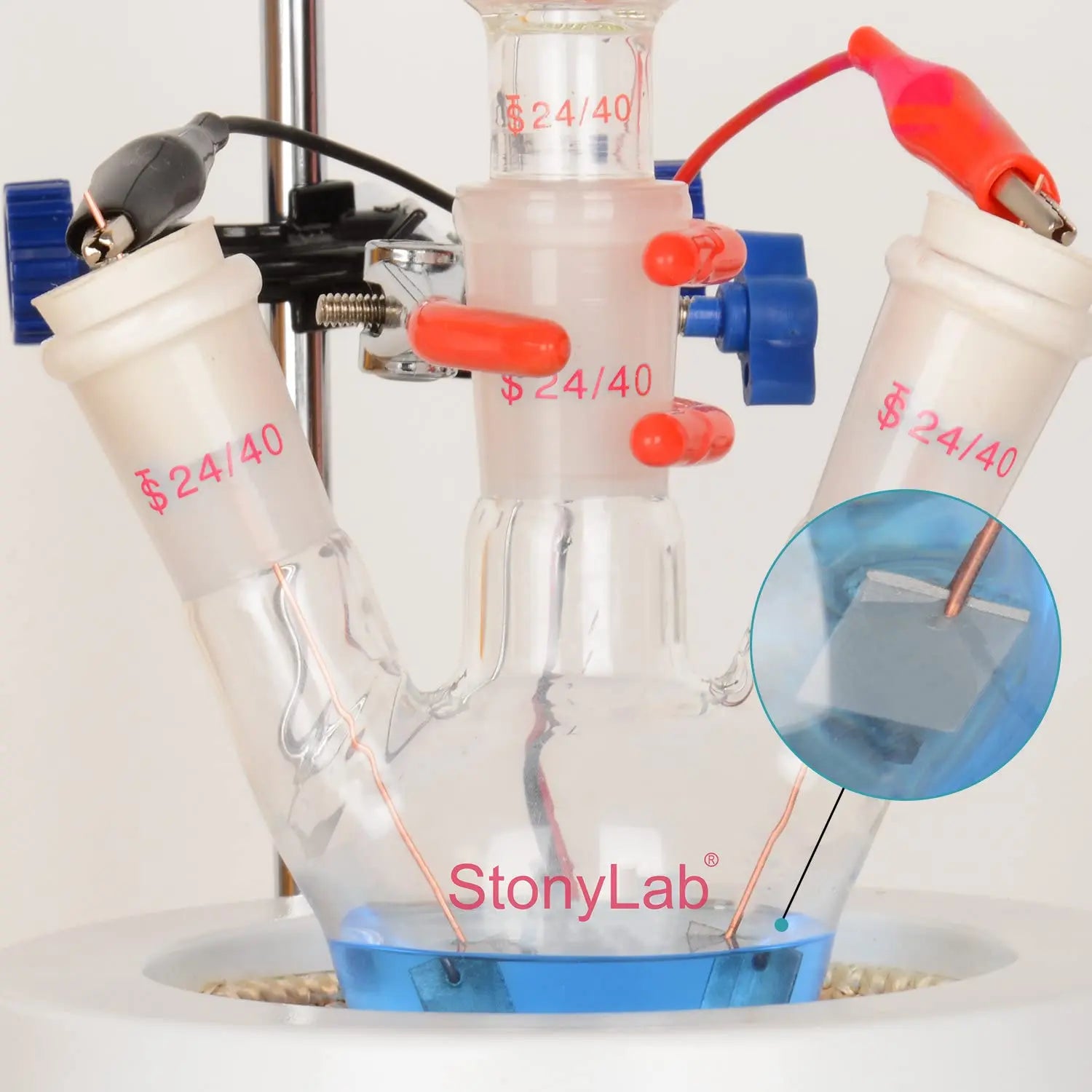 Detailed structural assembly component for StonyLab Magnesium Sheet Electrode