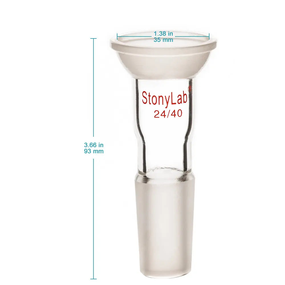Close-up view showing the precise design and material of StonyLab Adapter with Ball Socket with 35