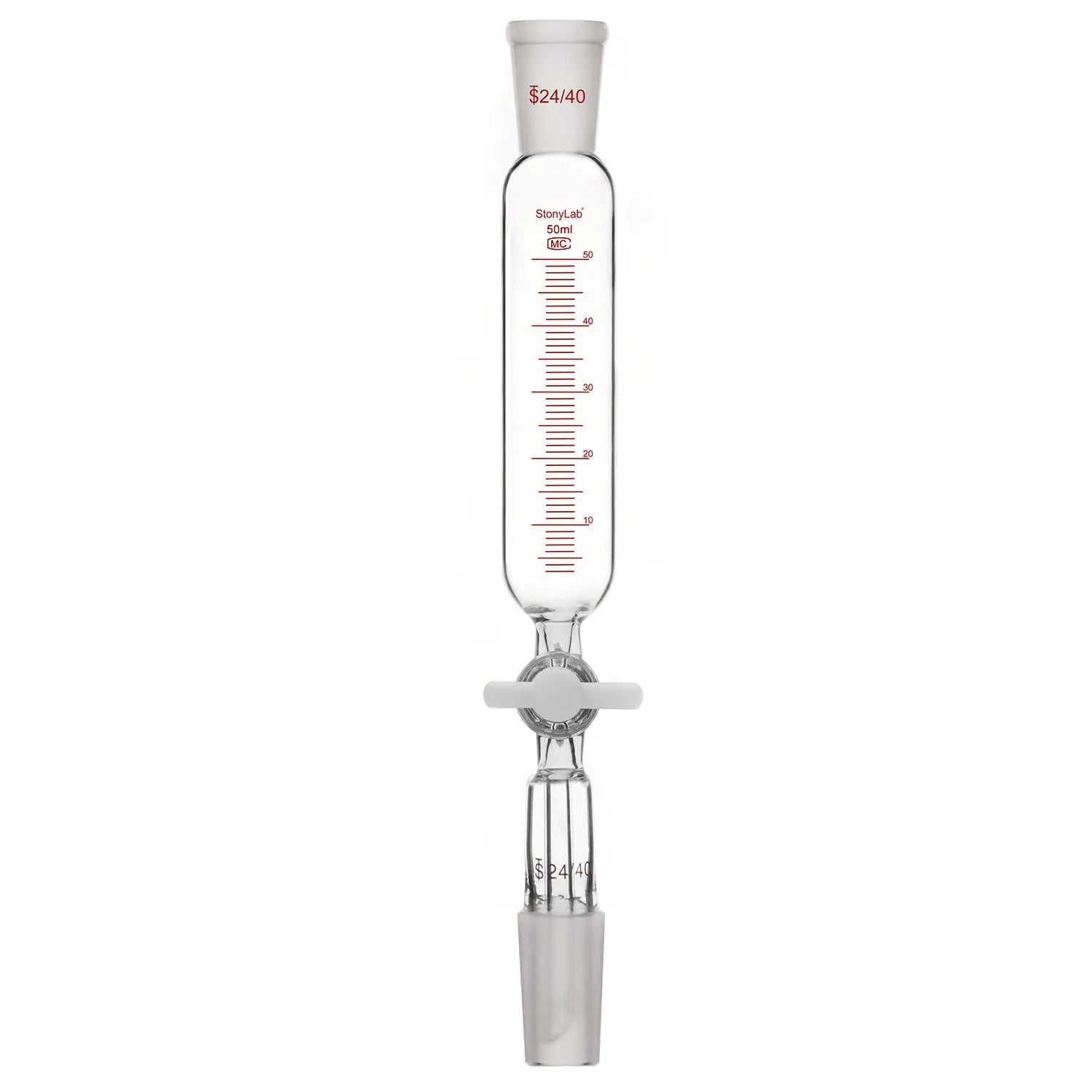 Alternative angle showing underlying build quality of StonyLab Addition Funnel