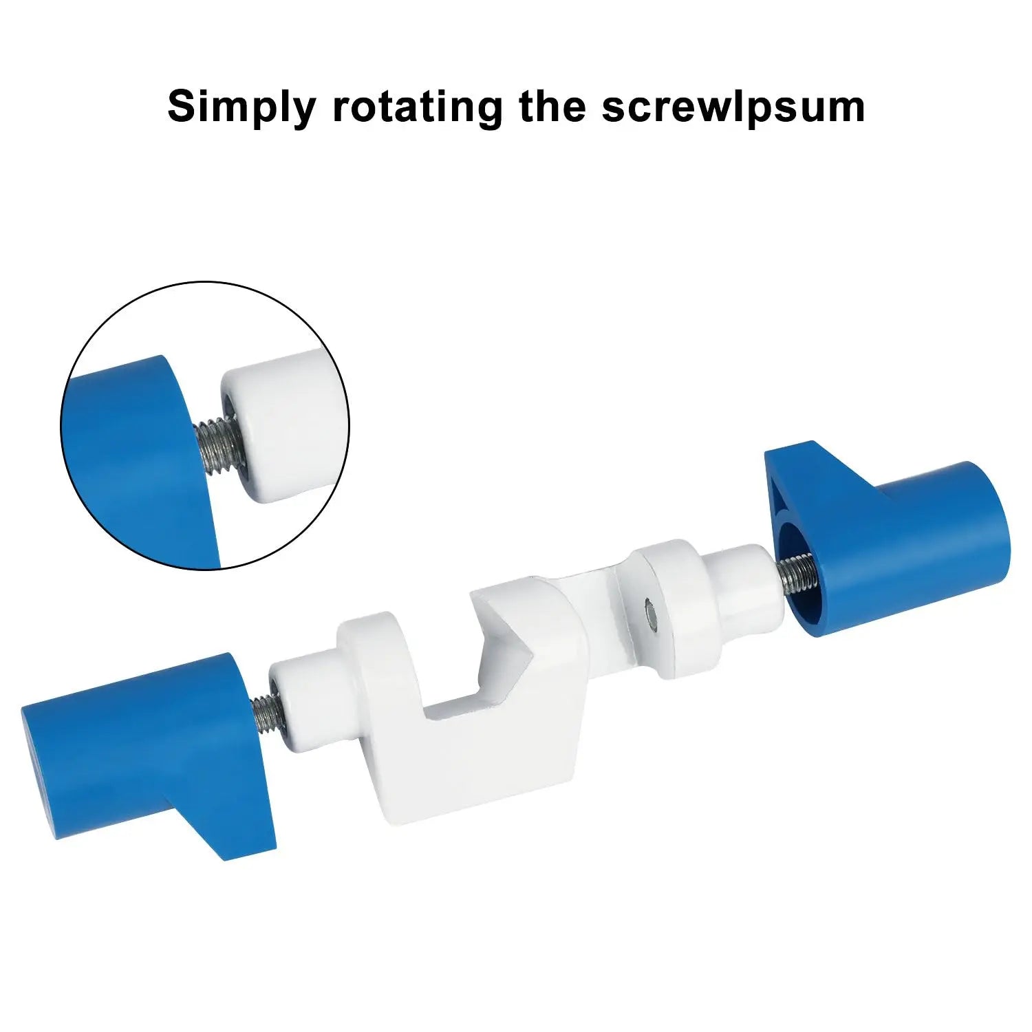 Side view and dimensional layout of the durable StonyLab Large Bosshead Clamp Holder
