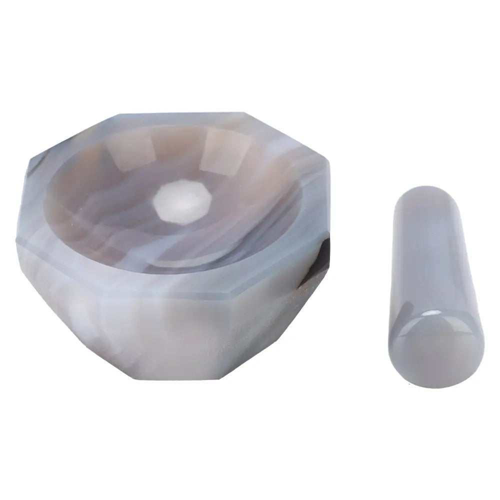 StonyLab Agate Mortar & Pestle (40 mm for professional laboratory applications