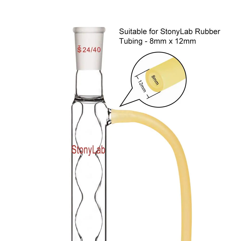 StonyLab Allihn Condenser heavy duty chemical processing configuration