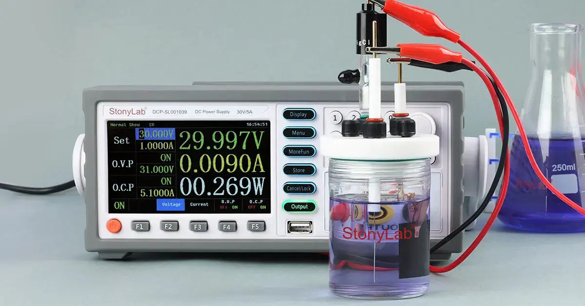 Comprehensive product view and setup components for StonyLab Lab Scissor Jack