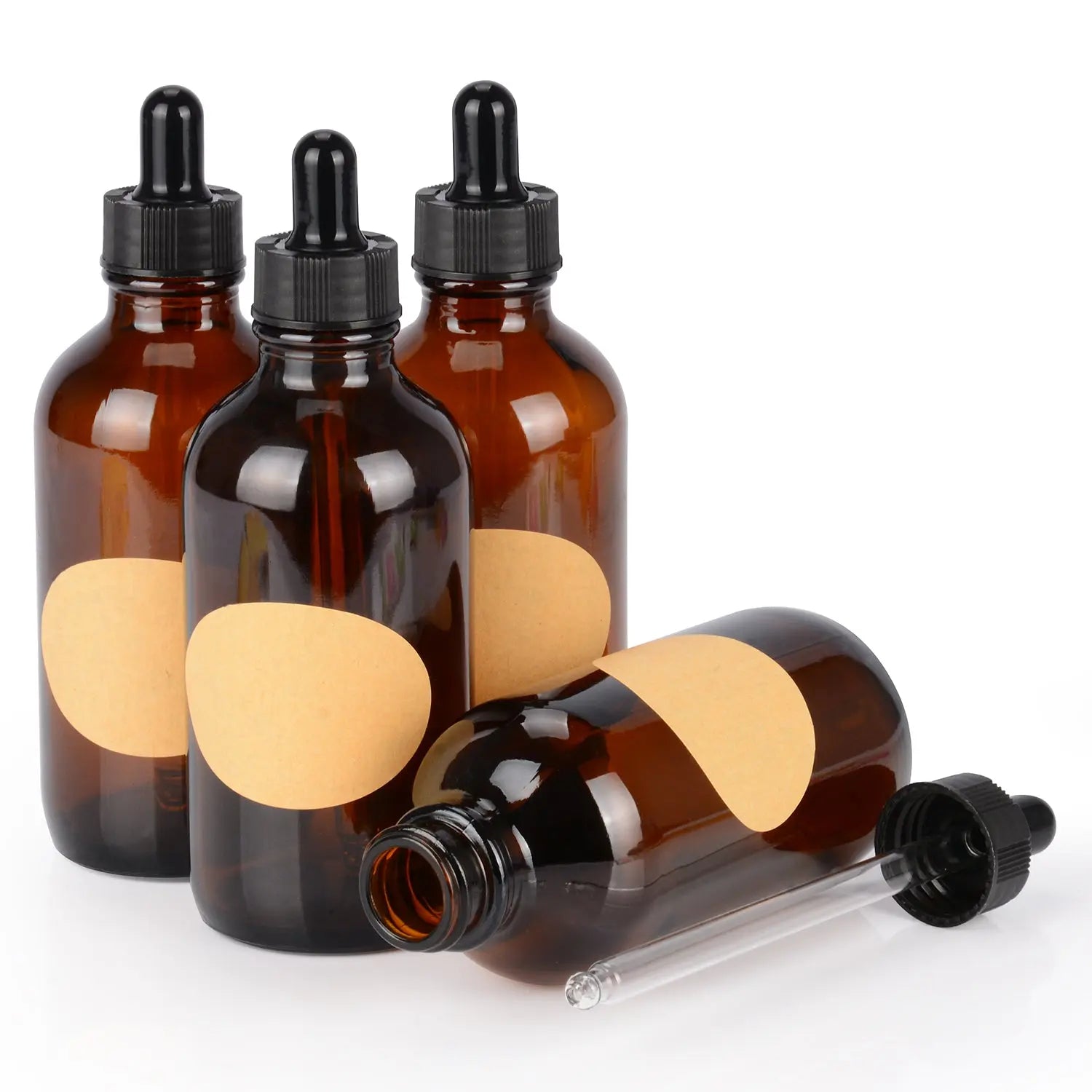 Comprehensive product view and setup components for StonyLab Amber Dropper Bottle