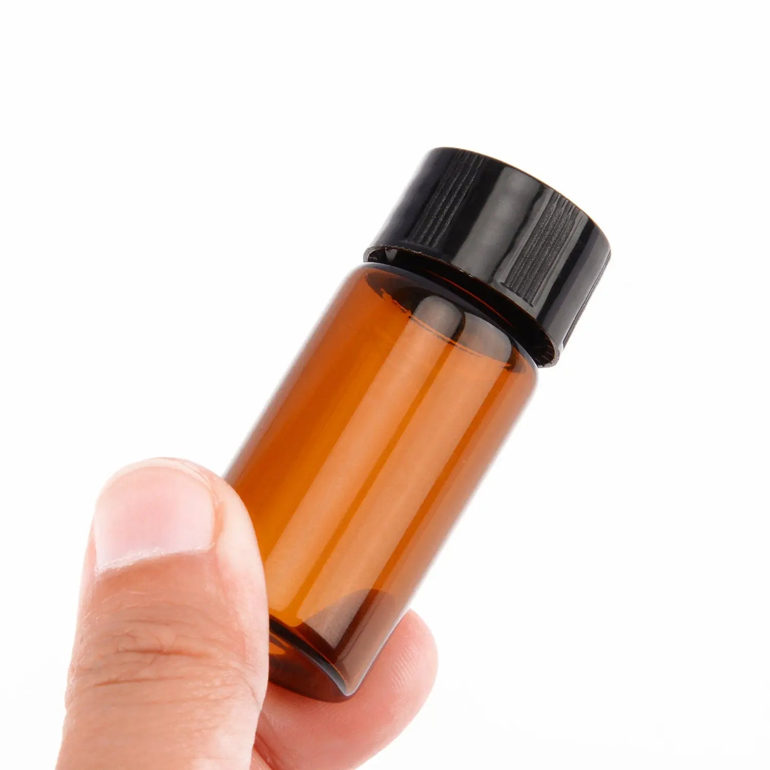 StonyLab Amber Sampling Vials with Screw Cap heavy duty chemical processing configuration