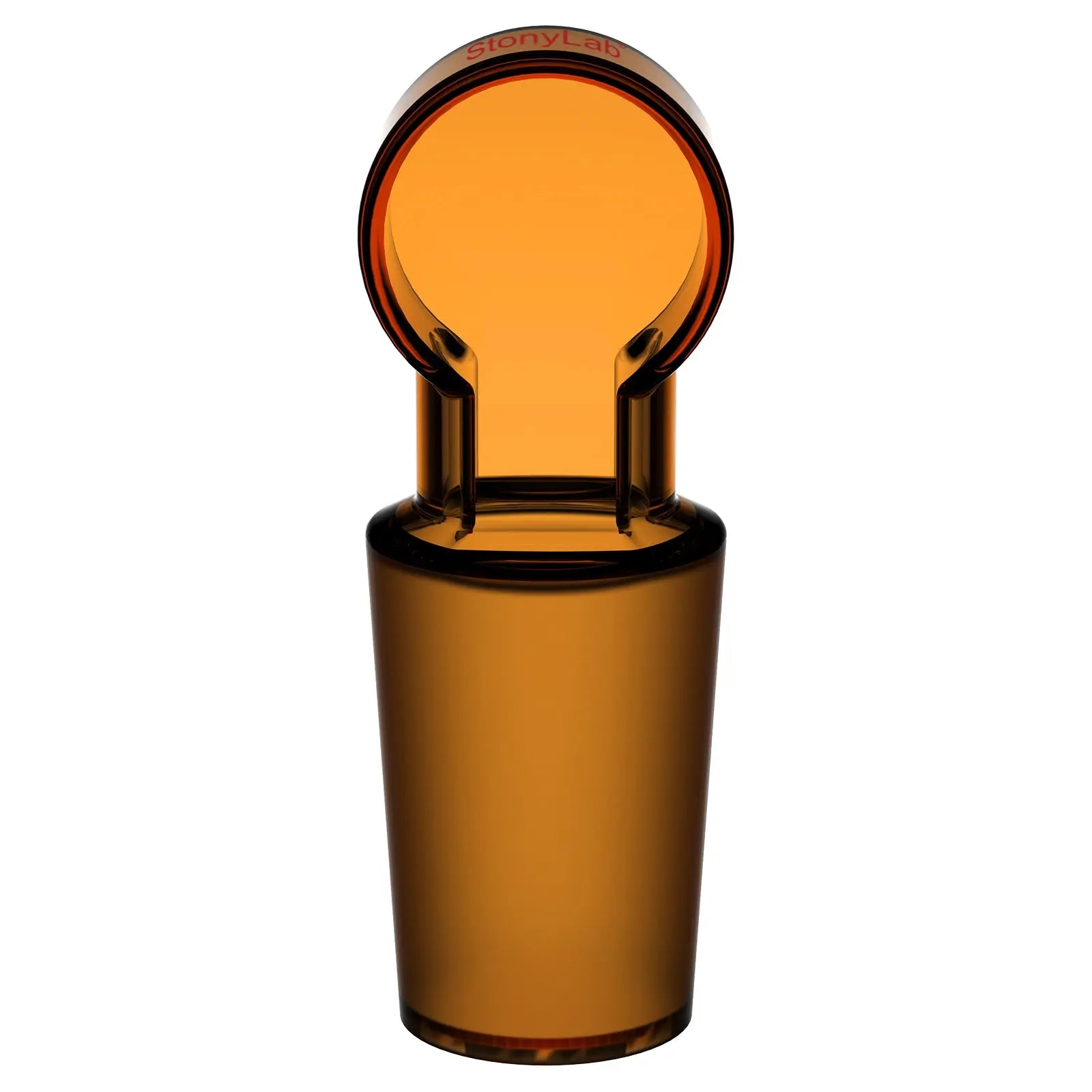 Comprehensive product view and setup components for StonyLab Amber Glass Stoppers