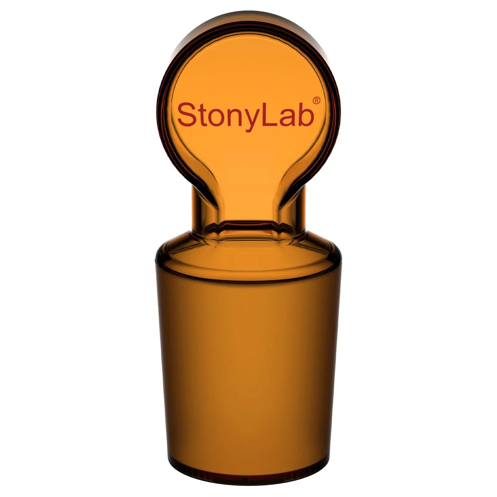 Comprehensive product view and setup components for StonyLab Amber Glass Stoppers