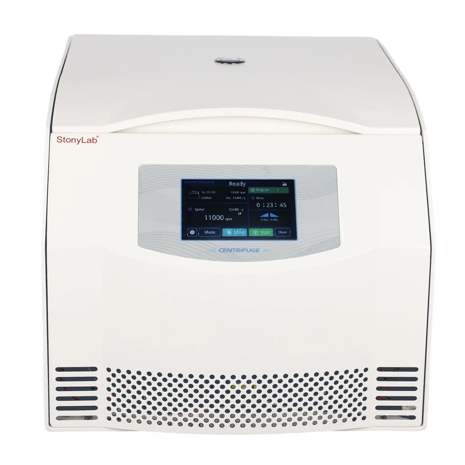Benchtop high-speed centrifuge 16000 rpm 20600 × g with 0.5–100 ml tube capacity for laboratory sample separation StonyLab