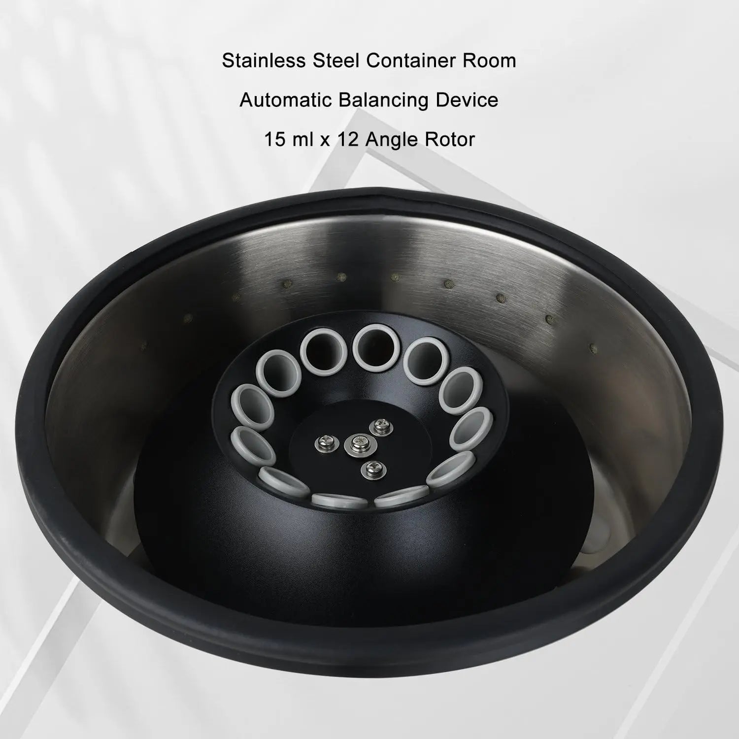 Comprehensive product view and setup components for StonyLab Benchtop Low-Speed Centrifuge