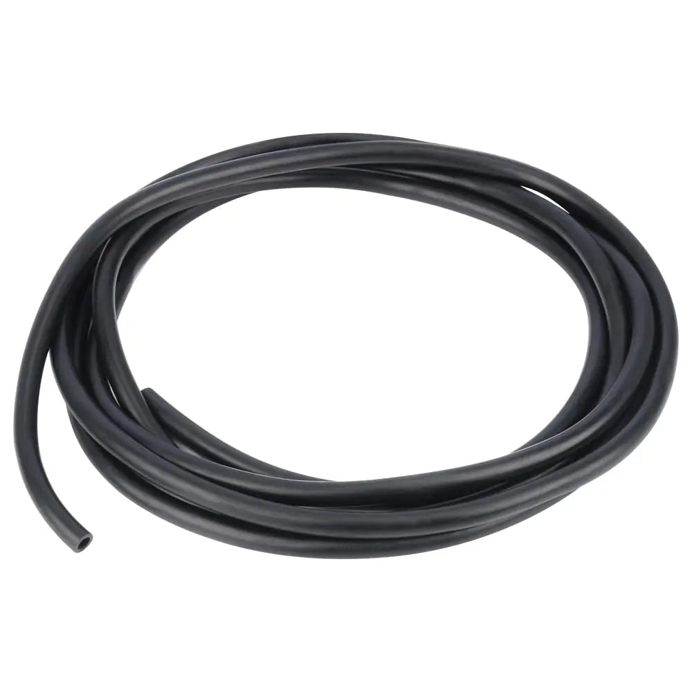 Black Rubber Tubing, 1/4-5/16 in ID x 3/8-15/32 in OD (6-8 mm x 9-12 mm), 1-5 m Tubings-Rubber