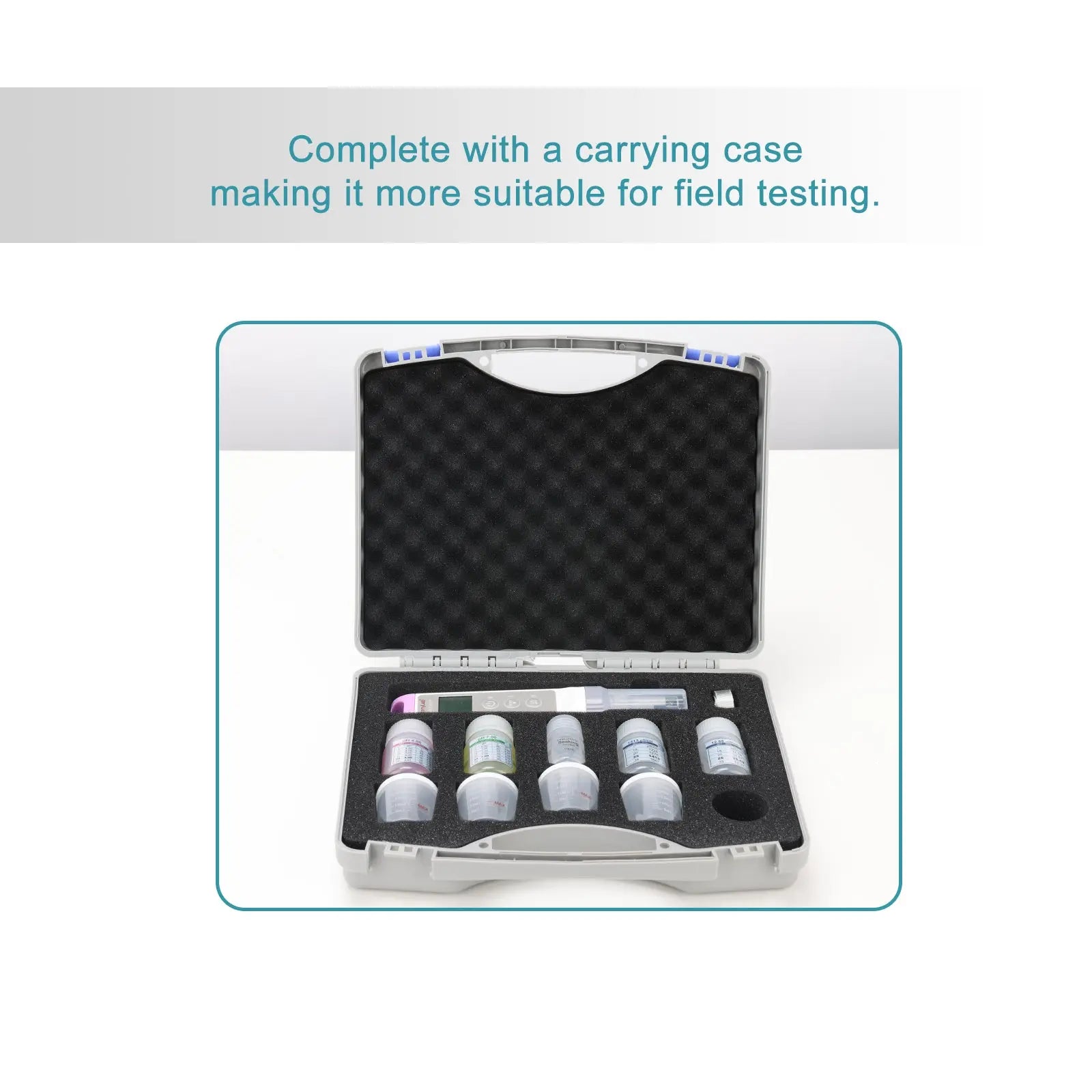 Comprehensive product view and setup components for StonyLab Bluetooth Pen-Type Multiparameter pH Meter