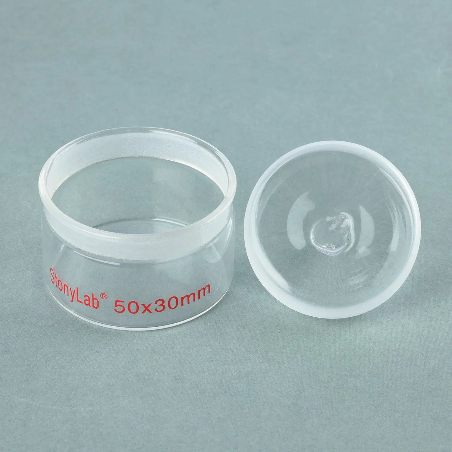 Detailed structural assembly component for StonyLab Weighing Bottle with Ground Stopper