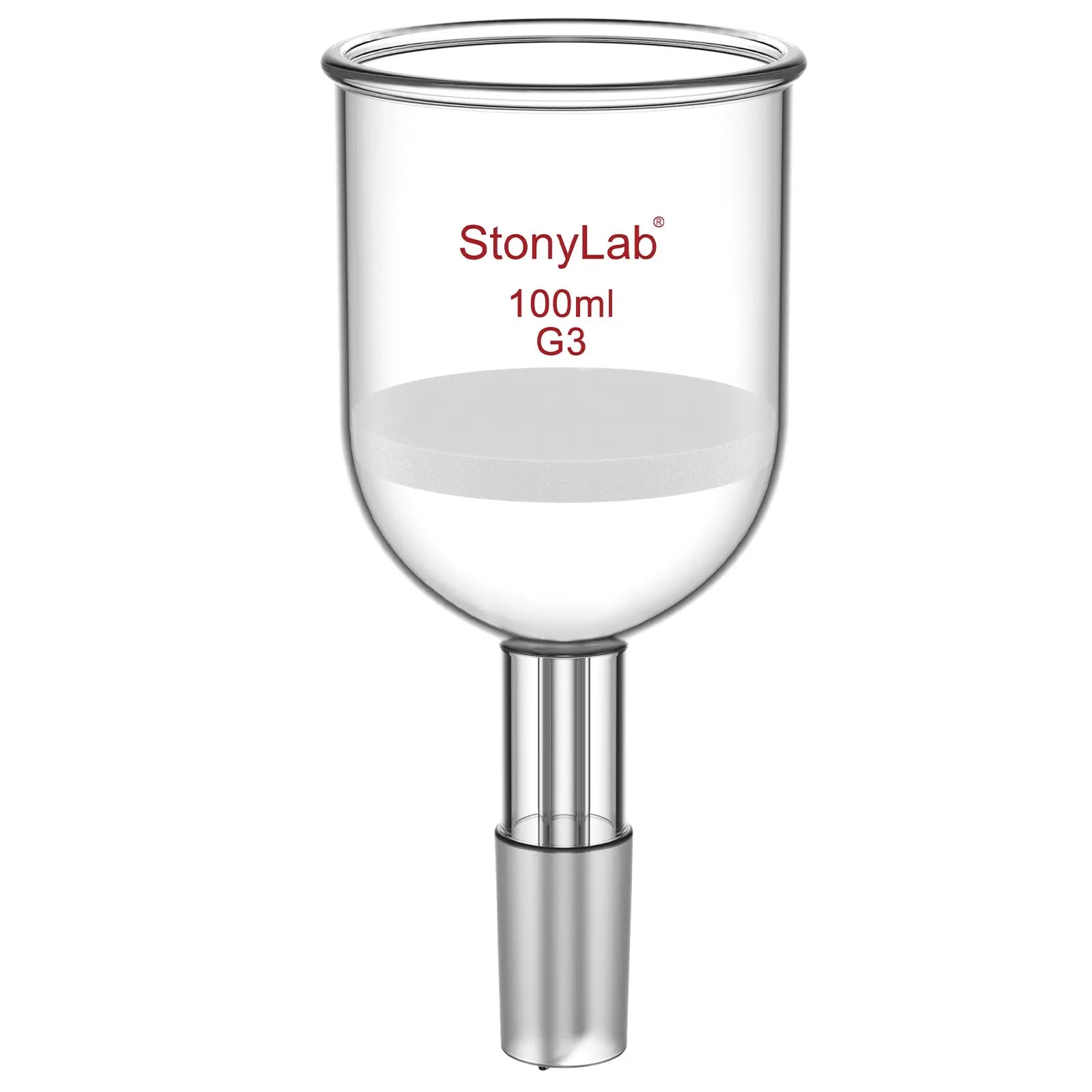 Comprehensive product view and setup components for StonyLab Buchner Filtration Funnel