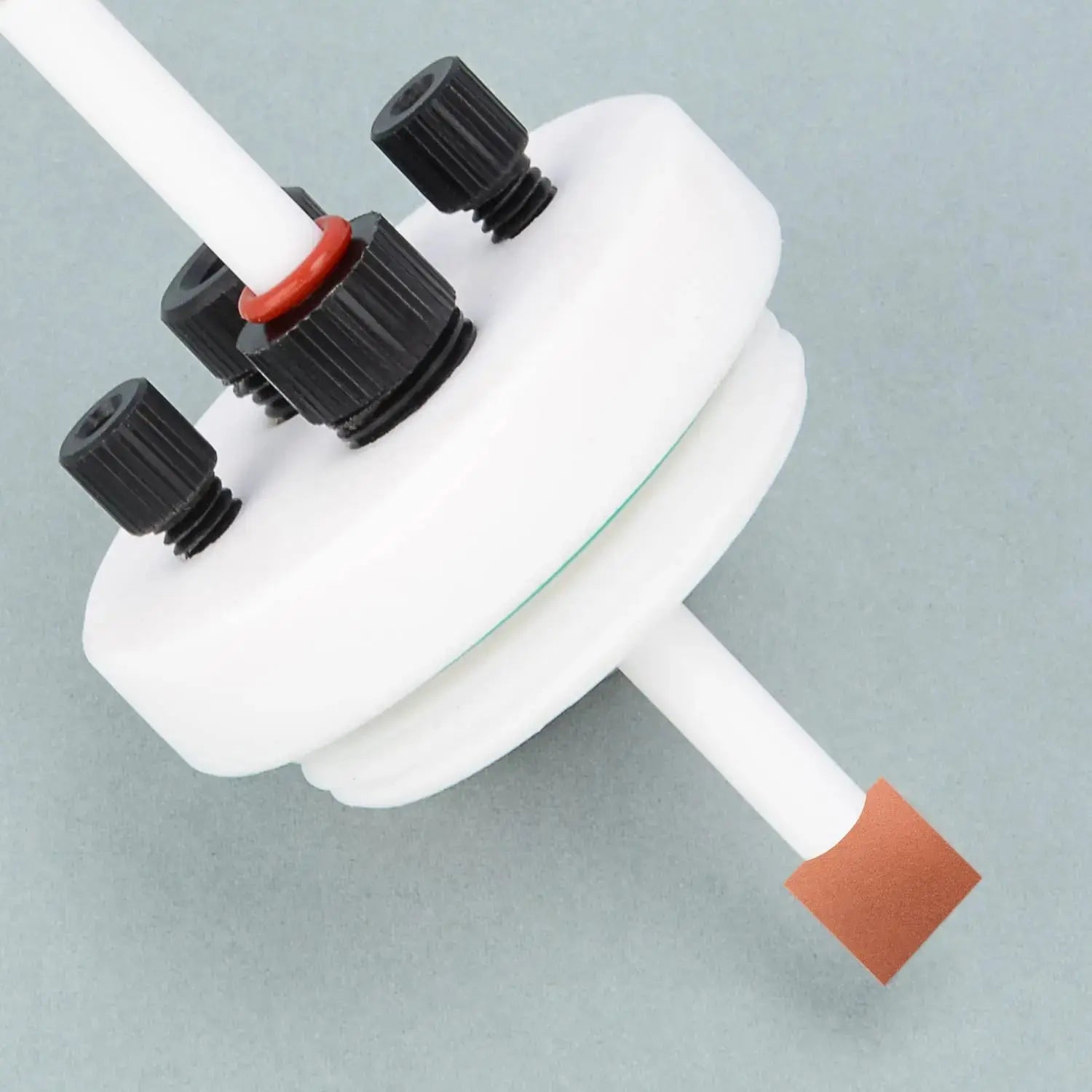 Detailed structural assembly component for StonyLab Copper Sheet Electrode