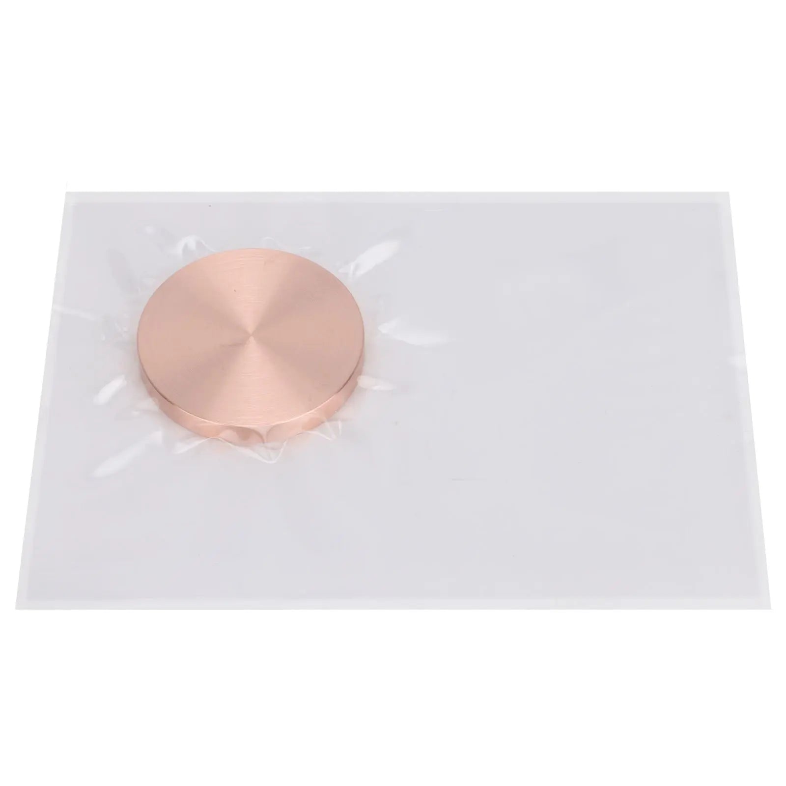 Side view and dimensional layout of the durable StonyLab Copper (Cu) Sputtering Target