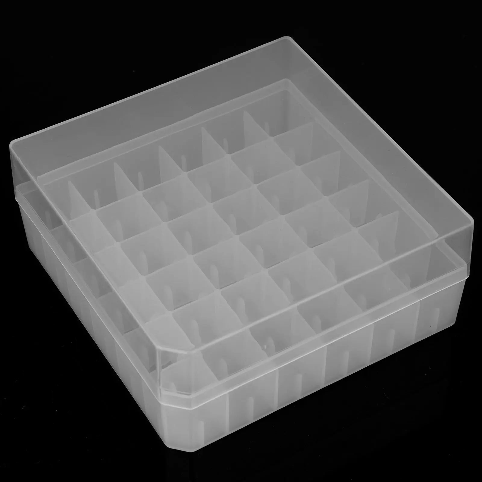 Side view and dimensional layout of the durable StonyLab Cryogenic Storage Box