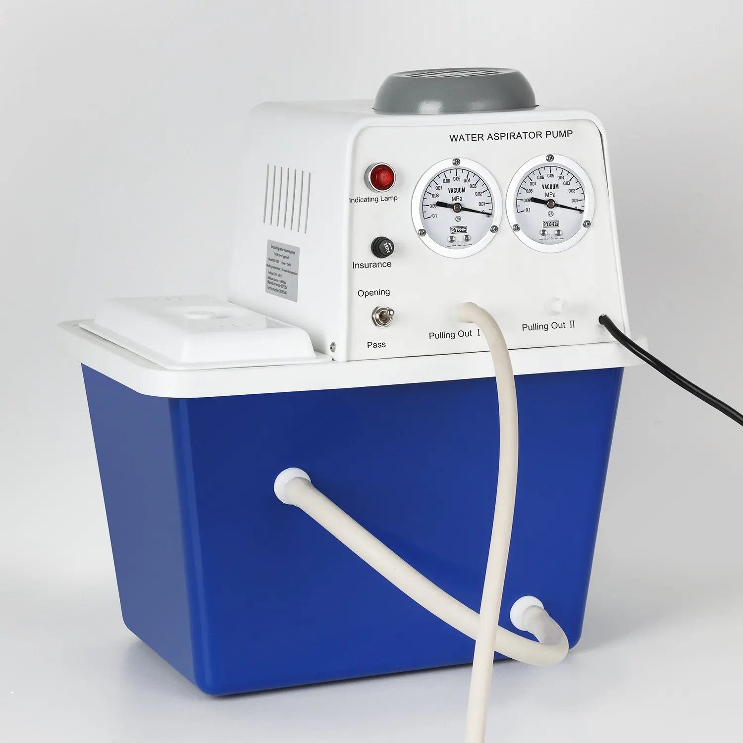Comprehensive product view and setup components for StonyLab Circulating Water Vacuum Pump