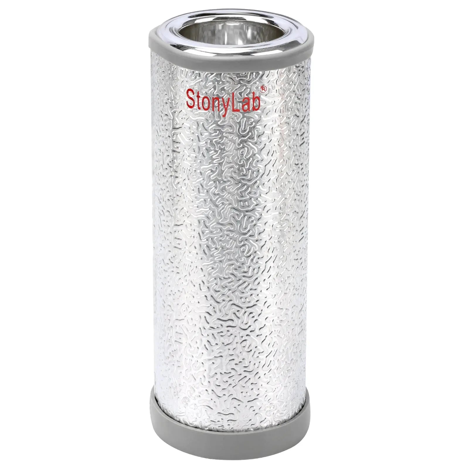 Alternative angle showing underlying build quality of StonyLab Cryogenic Dewar Flasks