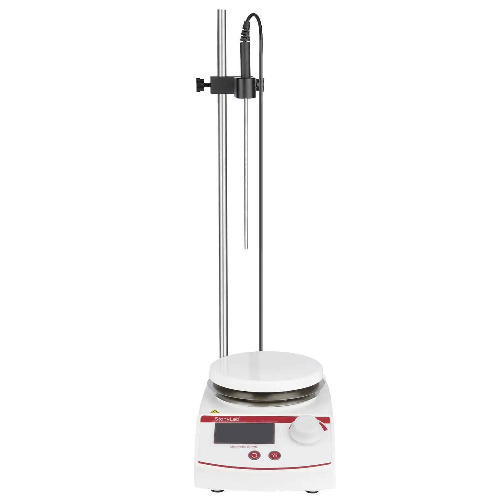 StonyLab Digital Heating Magnetic Stirrer with Temperature Sensor for professional laboratory applications