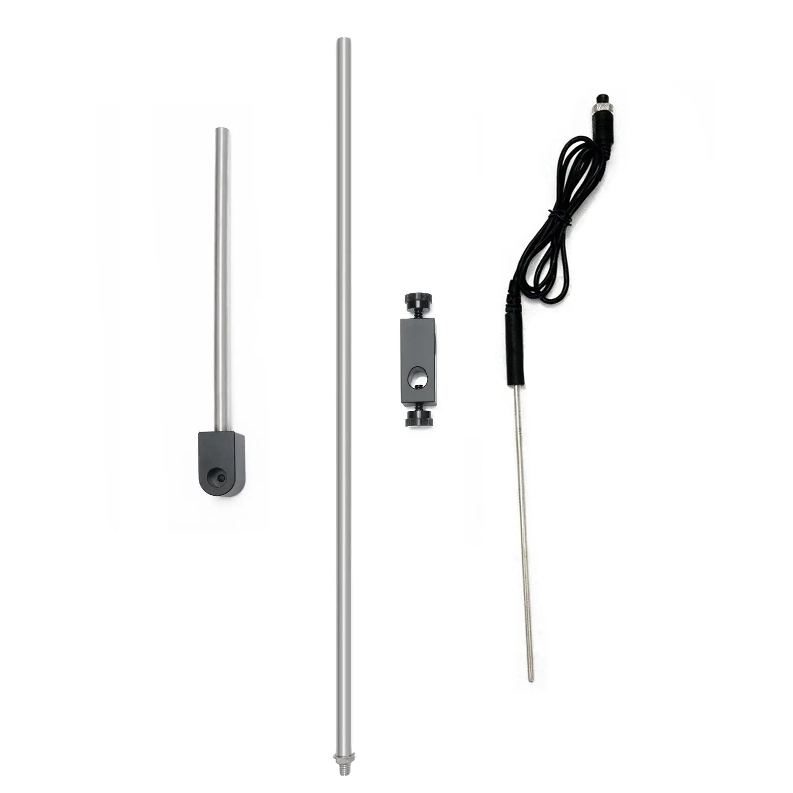Comprehensive product view and setup components for StonyLab Digital Heating Magnetic Stirrer with Temperature Sensor