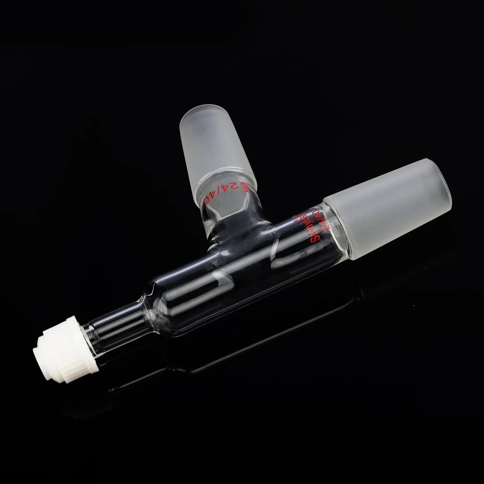 Comprehensive product view and setup components for StonyLab Distilling Thermometer Adapter with Screw Cap