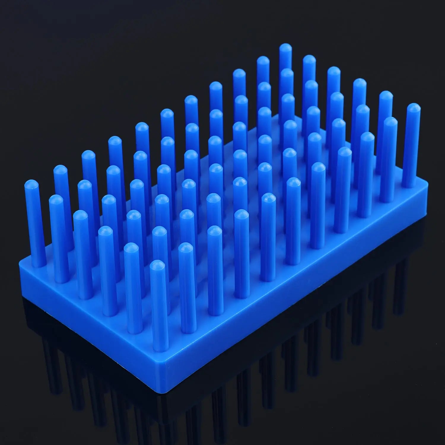 Detailed structural assembly component for StonyLab Drip Style Column Test Tube Rack