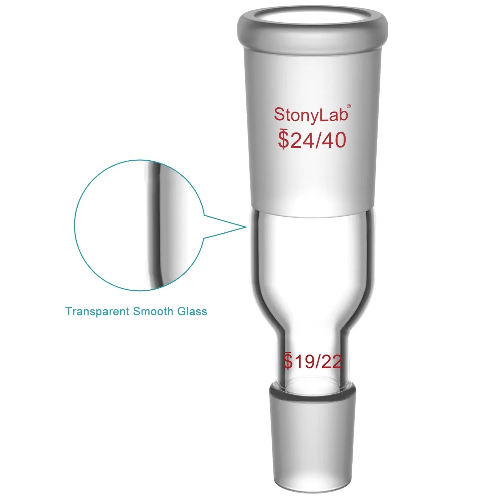 StonyLab Enlarging Connecting Adapter heavy duty chemical processing configuration