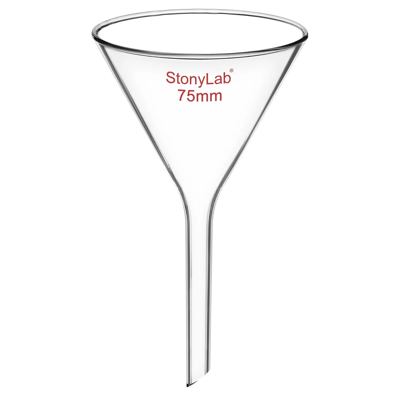 Comprehensive product view and setup components for StonyLab Filter Funnel