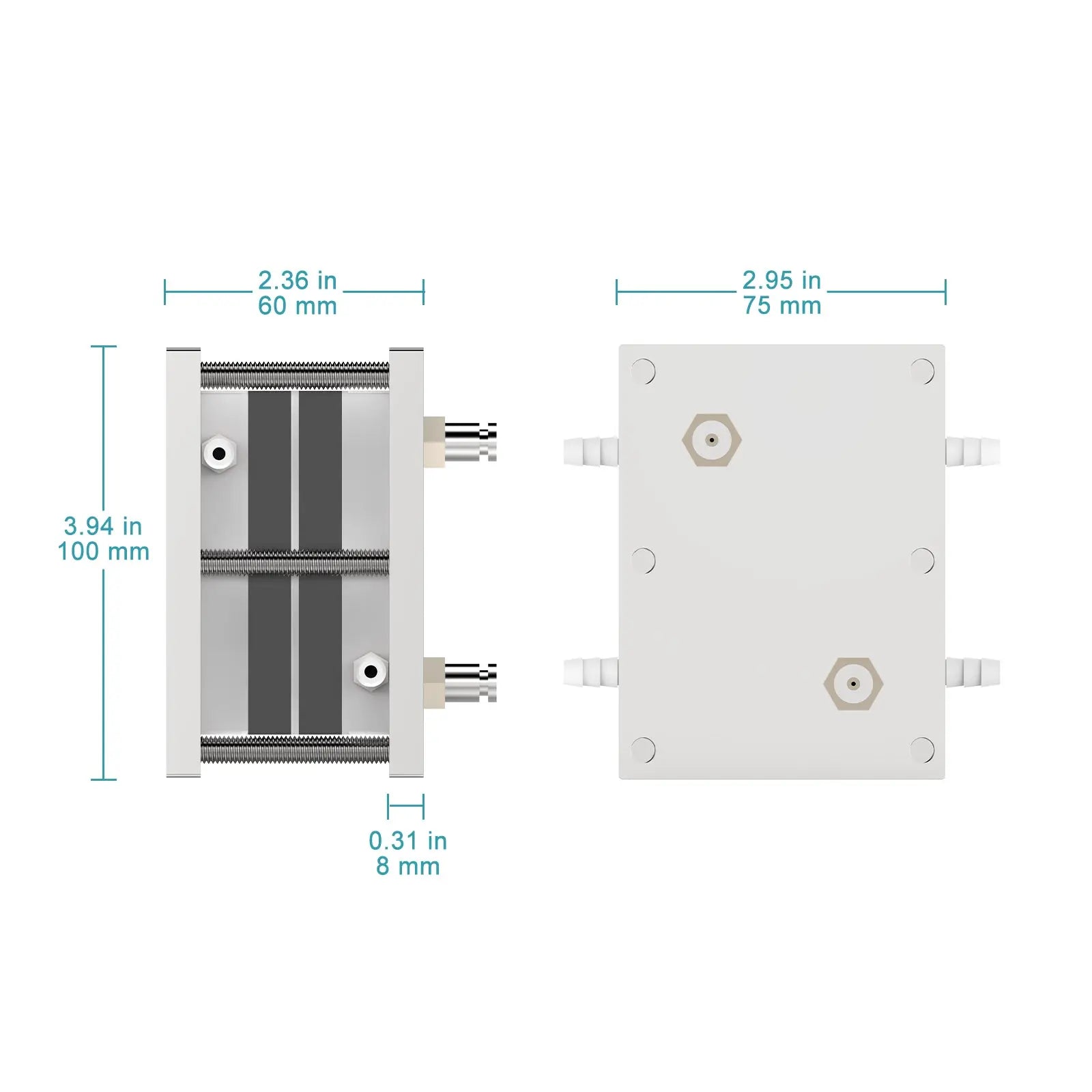 Comprehensive product view and setup components for StonyLab Flow Electrochemical Cell