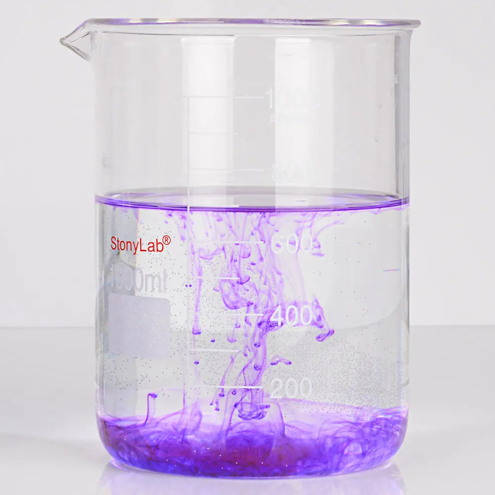 Comprehensive product view and setup components for StonyLab Glass Beaker