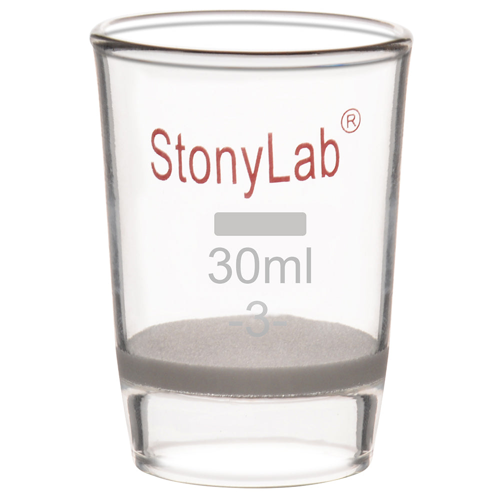 StonyLab Glass Crucible Gooch Filter Crucible with Fritted Disc for professional laboratory applications