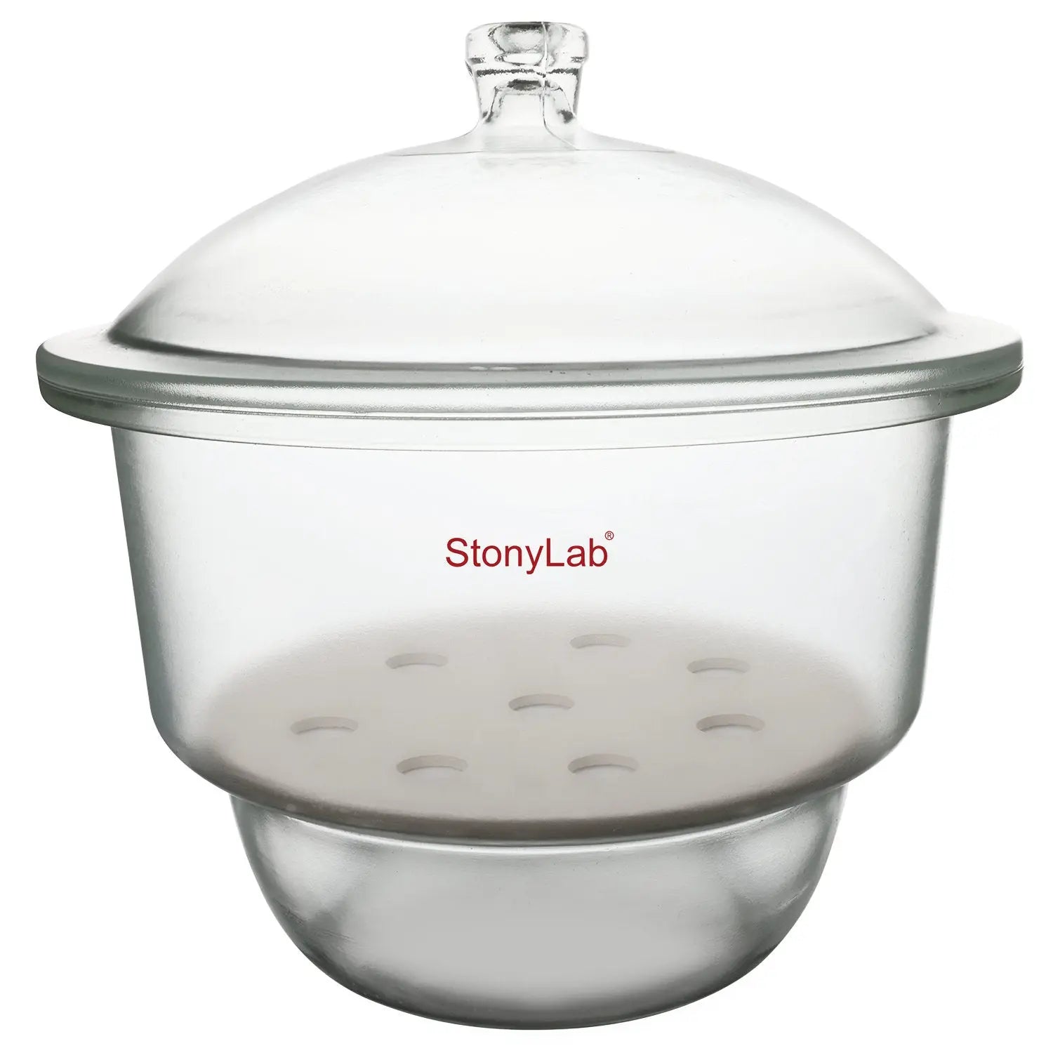 Comprehensive product view and setup components for StonyLab Glass Desiccator