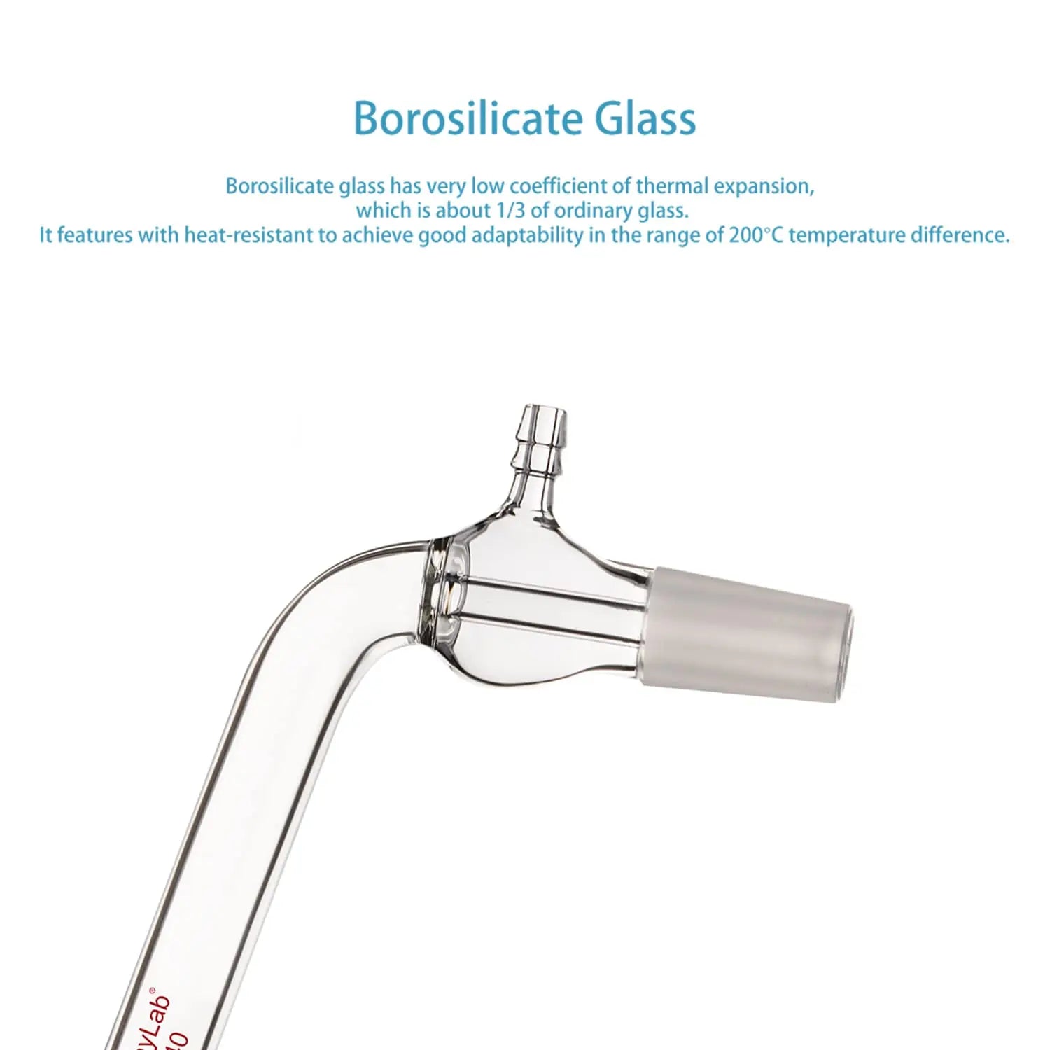 Detailed structural assembly component for StonyLab Glass Distilling Adapter