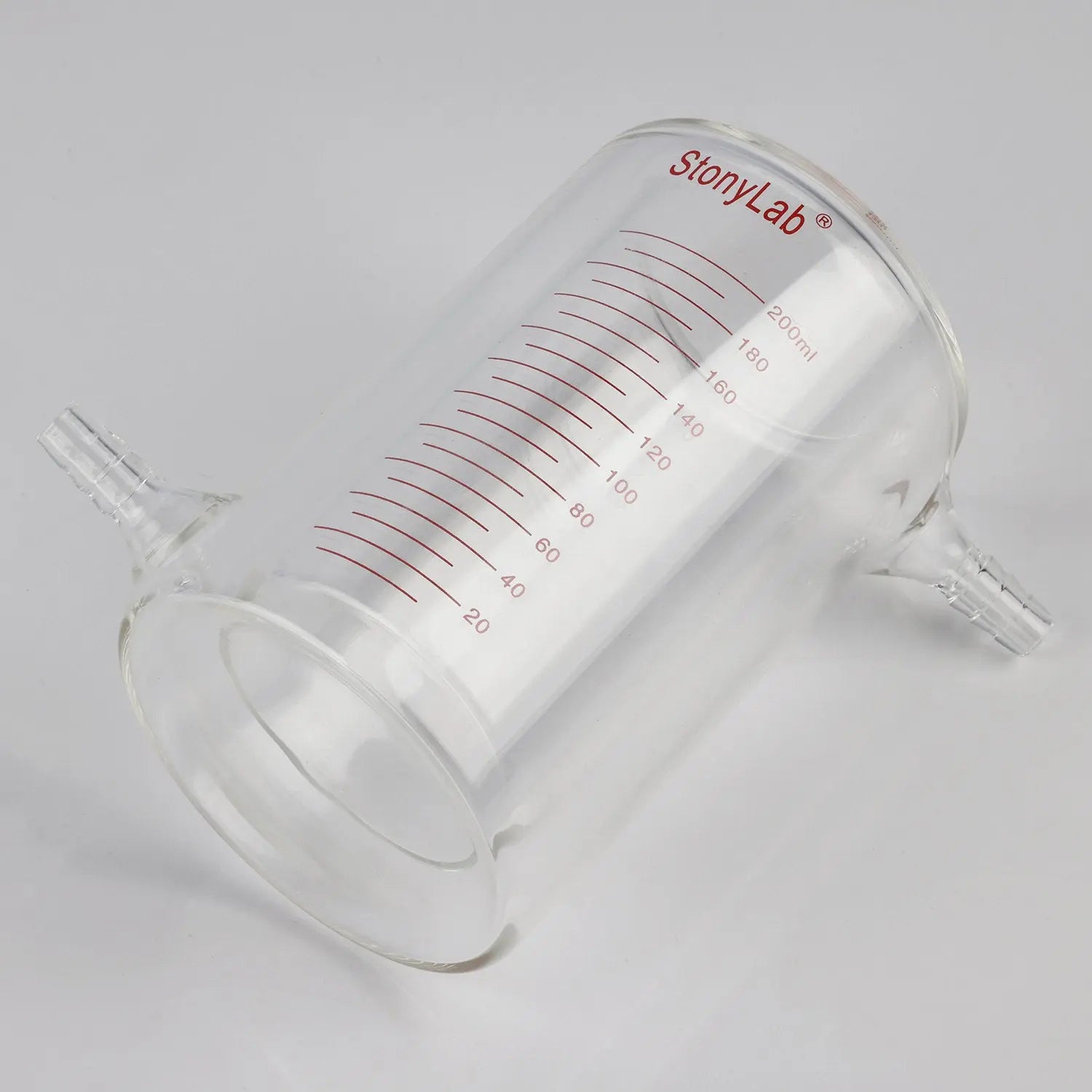 Comprehensive product view and setup components for StonyLab Graduated Jacketed Beaker