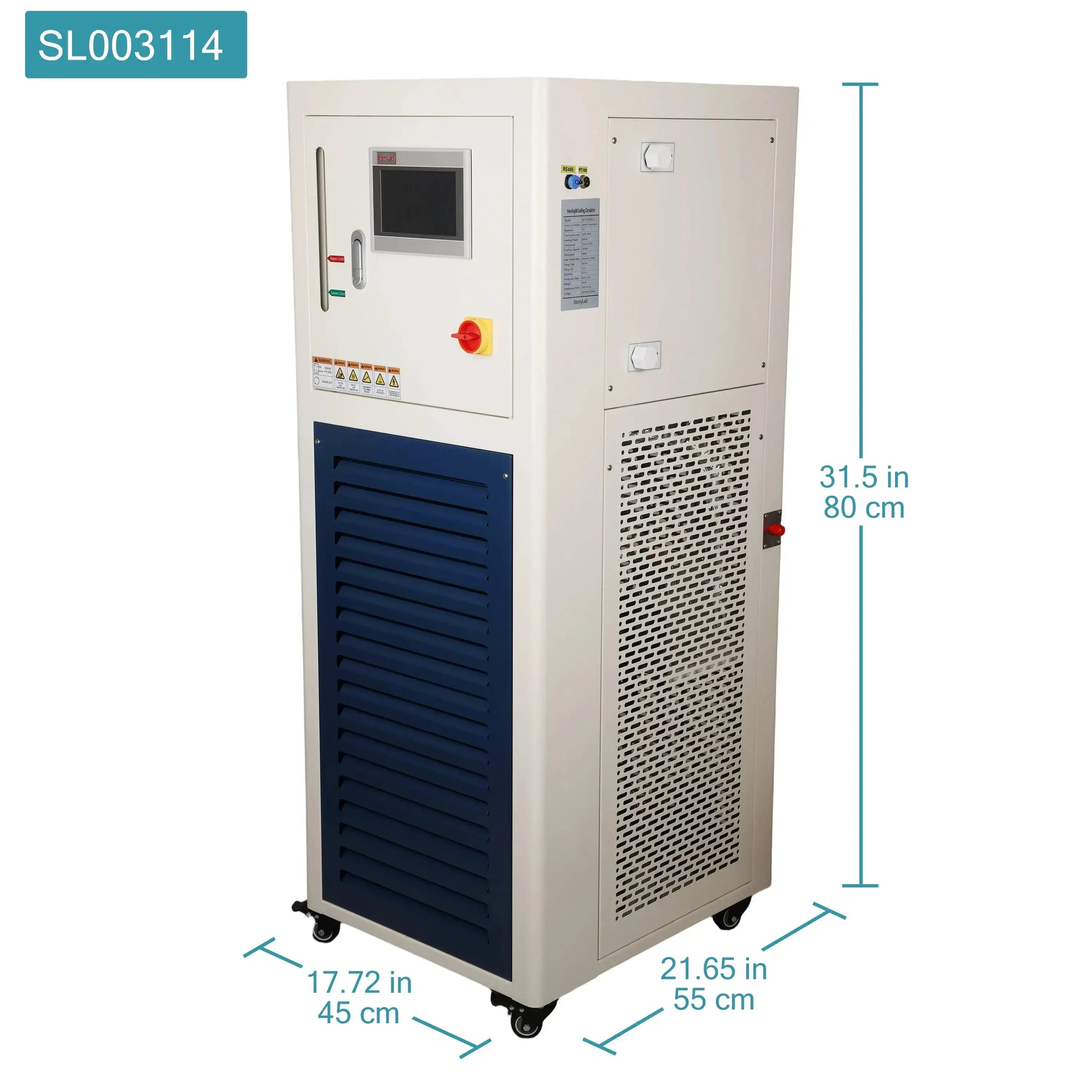 Close-up view showing the precise design and material of StonyLab Heating & Cooling Circulator