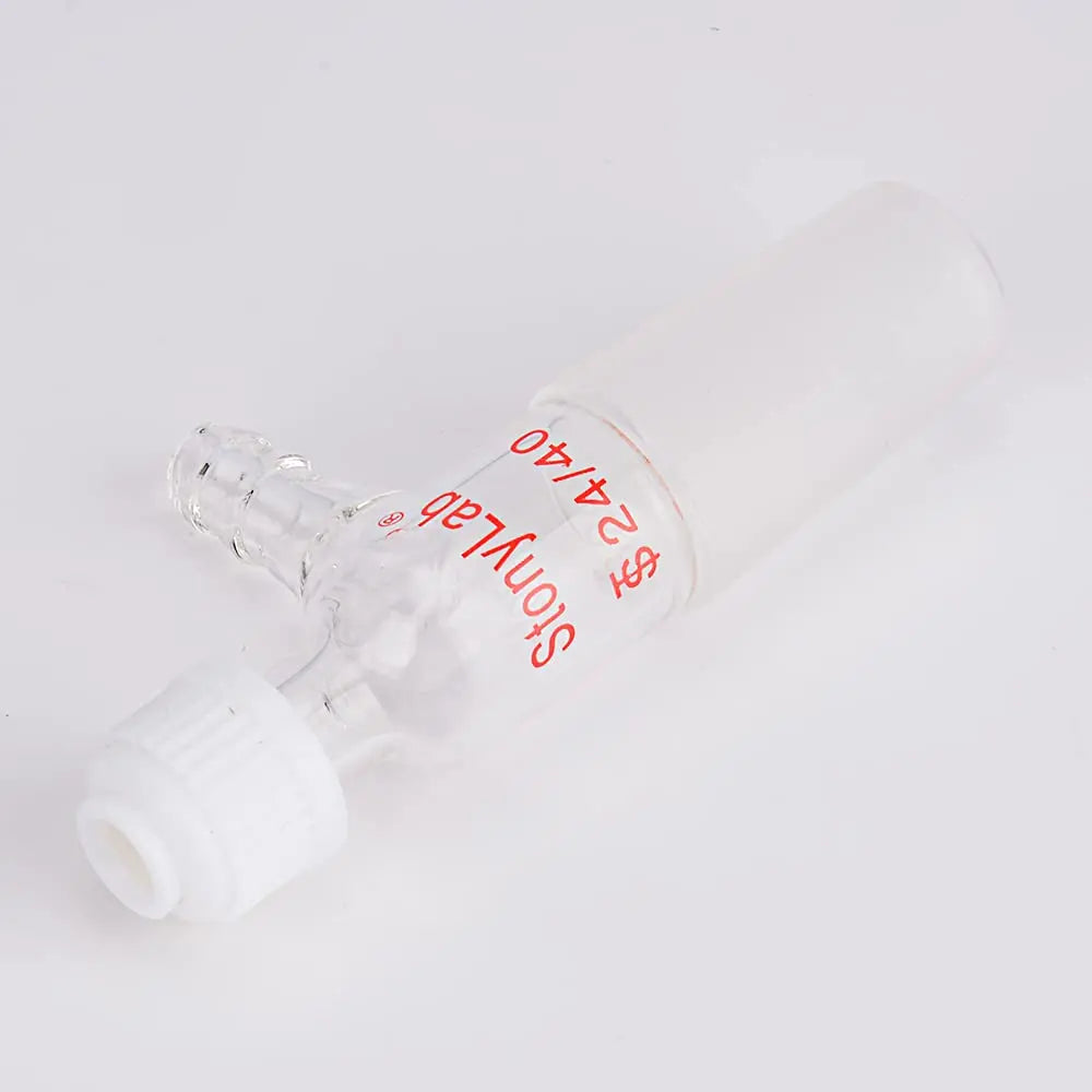 Comprehensive product view and setup components for StonyLab Inlet Thermometer Adapter with Hose Connection and Compression Cap