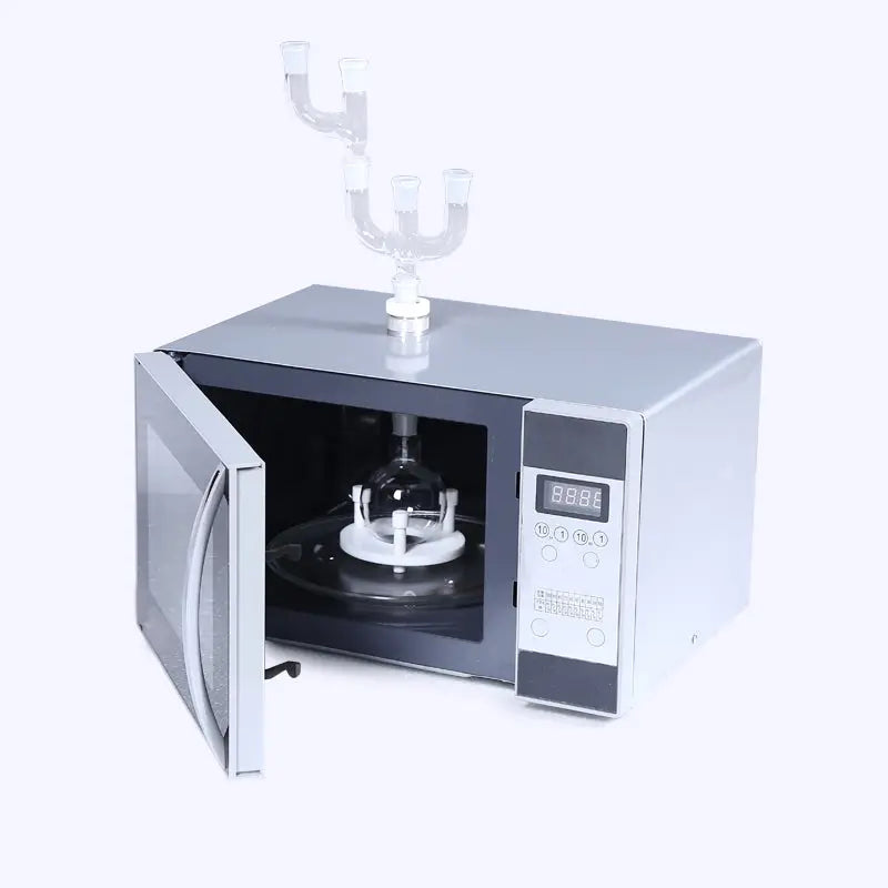 Comprehensive product view and setup components for StonyLab Lab Continuous Radiation Microwave Reactor