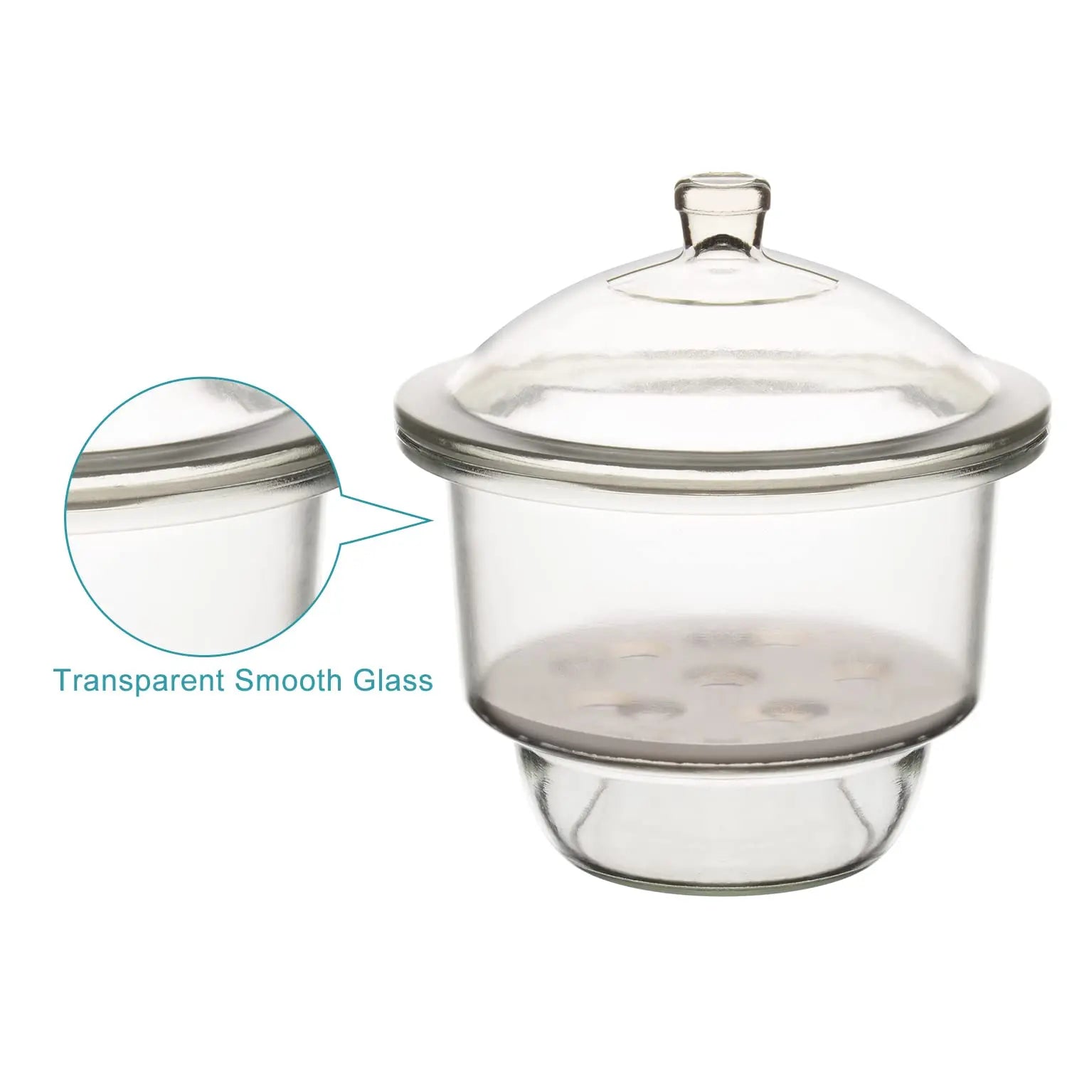 Comprehensive product view and setup components for StonyLab Glass Desiccator