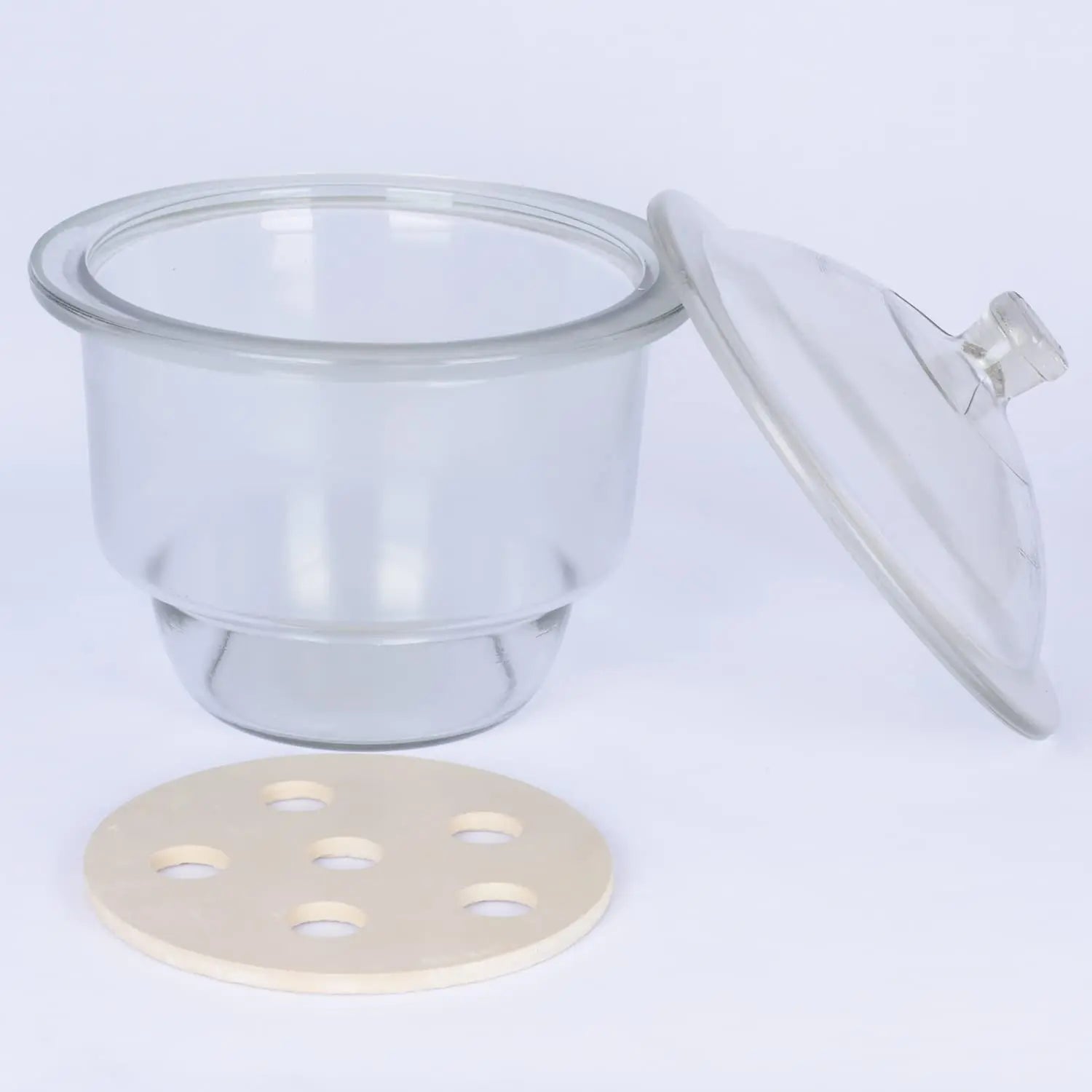 Comprehensive product view and setup components for StonyLab Glass Desiccator