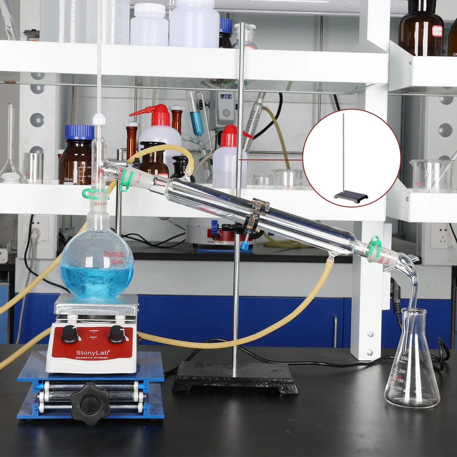 Detailed structural assembly component for StonyLab Lab Stand