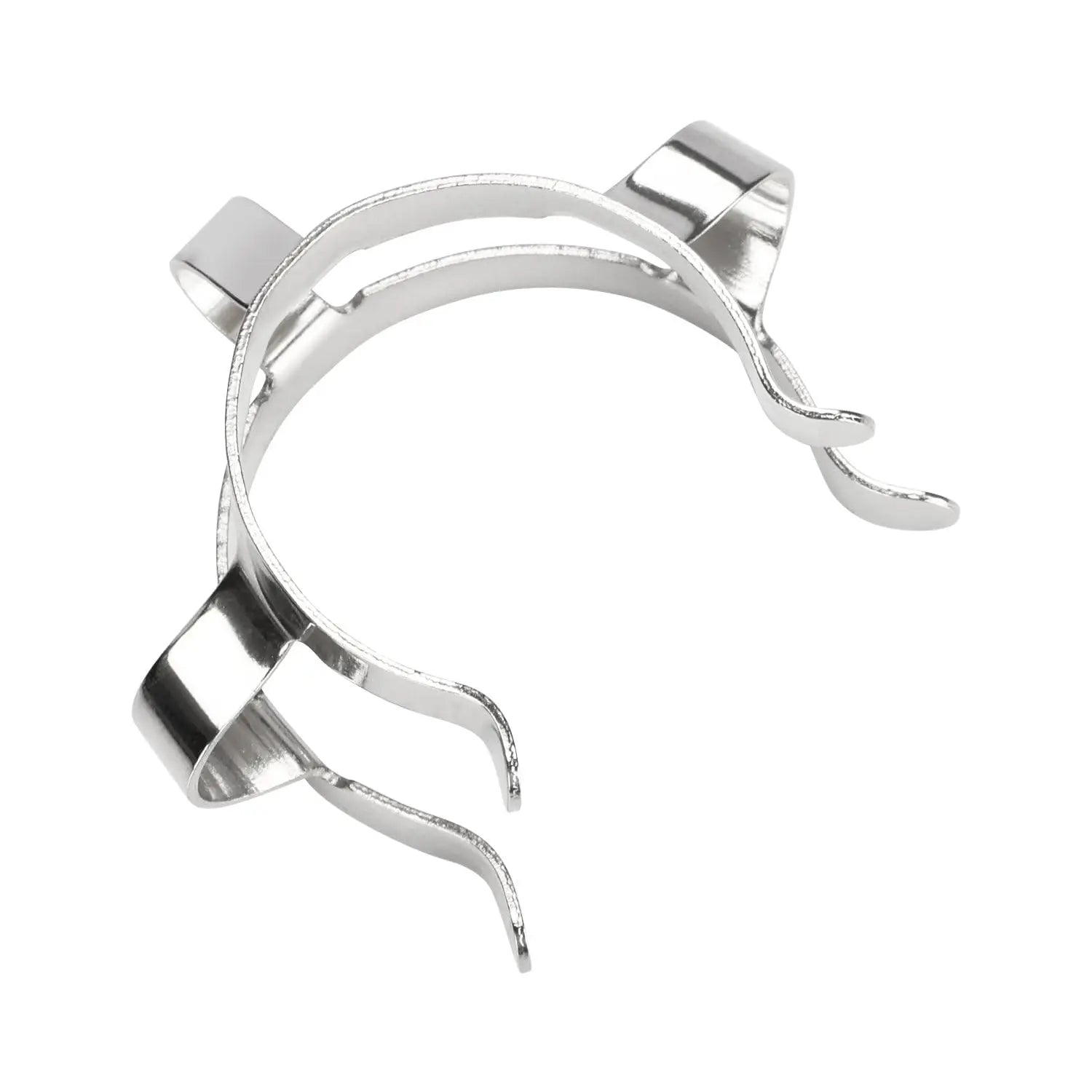 Side view and dimensional layout of the durable StonyLab Metal Joint Clips