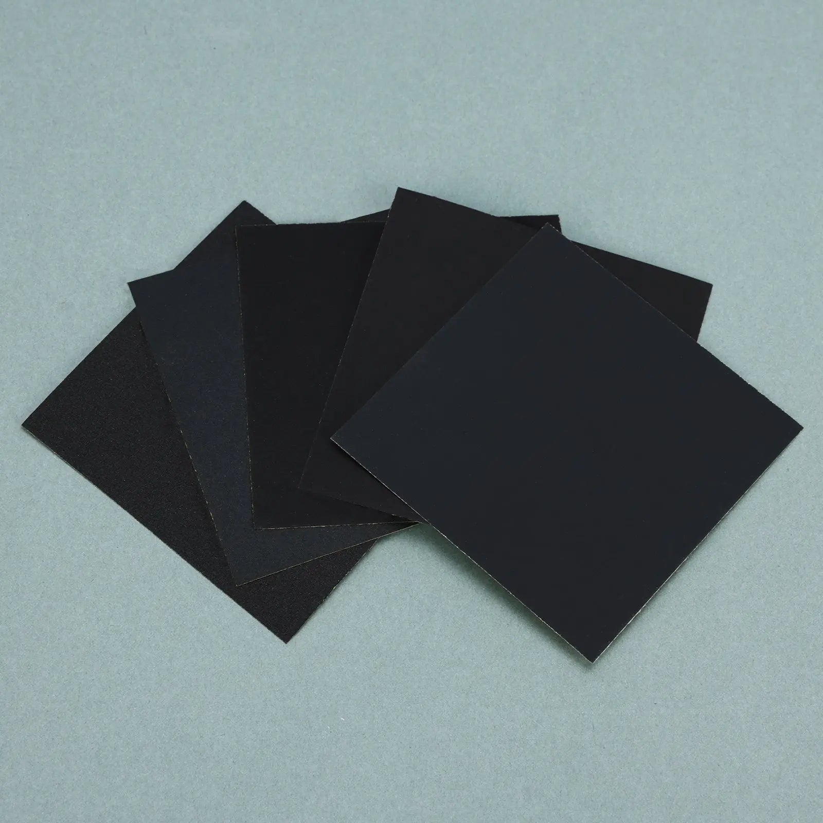 Side view and dimensional layout of the durable StonyLab Metallographic Sandpaper Set